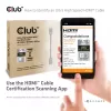 CLUB3D Ultra High Speed HDMI 4K120Hz, 8K60Hz zertifiziertes Kabel 48Gbps M/M 1 m/3.28 ft