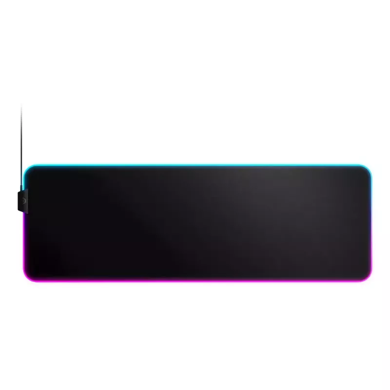 Gaming-Mauspad STEELSERIES QcK Prism Cloth XL — Tuchoberfläche, 900×300 mm, 4 mm Dicke, RGB-Hintergrundbeleuchtung