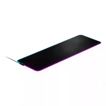 Gaming-Mauspad STEELSERIES QcK Prism Cloth XL — Tuchoberfläche, 900×300 mm, 4 mm Dicke, RGB-Hintergrundbeleuchtung
