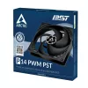ARCTIC P14 PWM PST Druckoptimierter 140-mm-Lüfter mit PWM PST