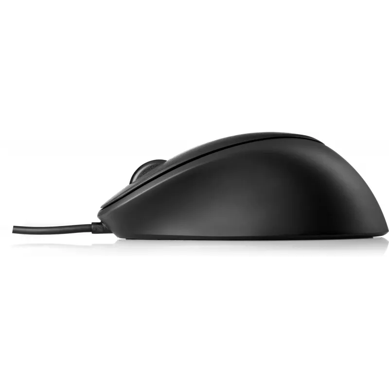 HP USB-Fingerabdruckmaus, beidhändig, USB Type-A, schwarz