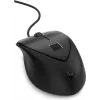 HP USB-Fingerabdruckmaus, beidhändig, USB Type-A, schwarz