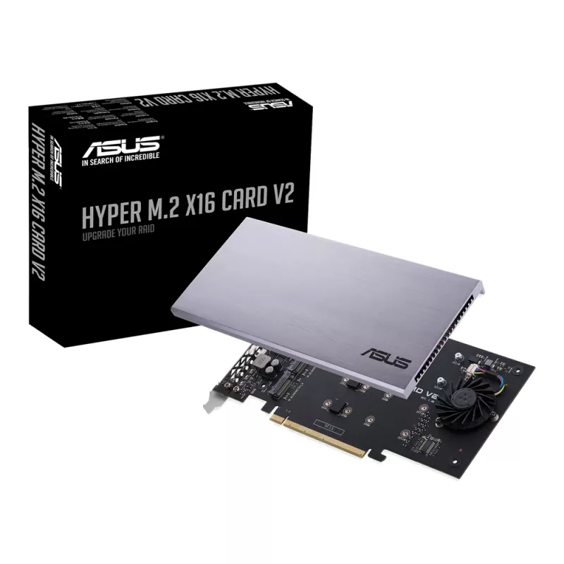 ASUS HYPER M.2 X16 CARD V2 interne Schnittstellenkarte/Adapter