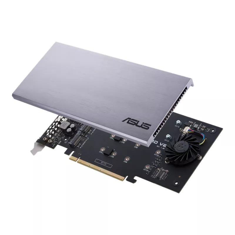 ASUS HYPER M.2 X16 CARD V2 interne Schnittstellenkarte/Adapter