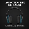 LOGITECH G935 Wireless 7.1 Surround Sound Lightsync Gaming-Headset – 2,4 GHz