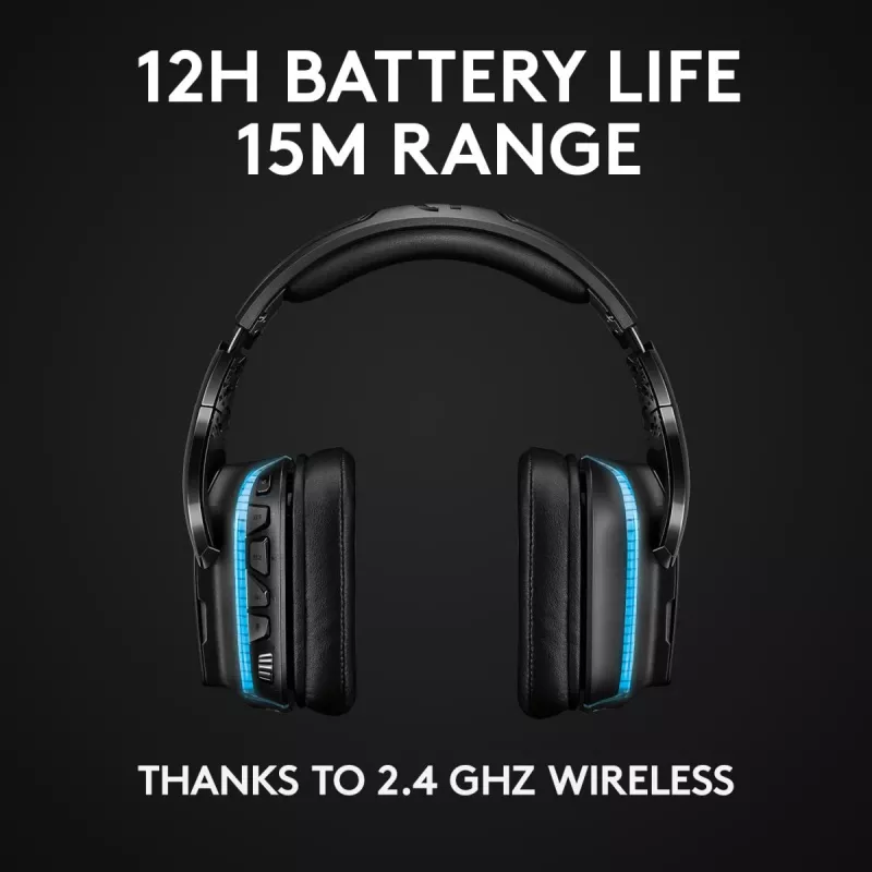 LOGITECH G935 Wireless 7.1 Surround Sound Lightsync Gaming-Headset – 2,4 GHz