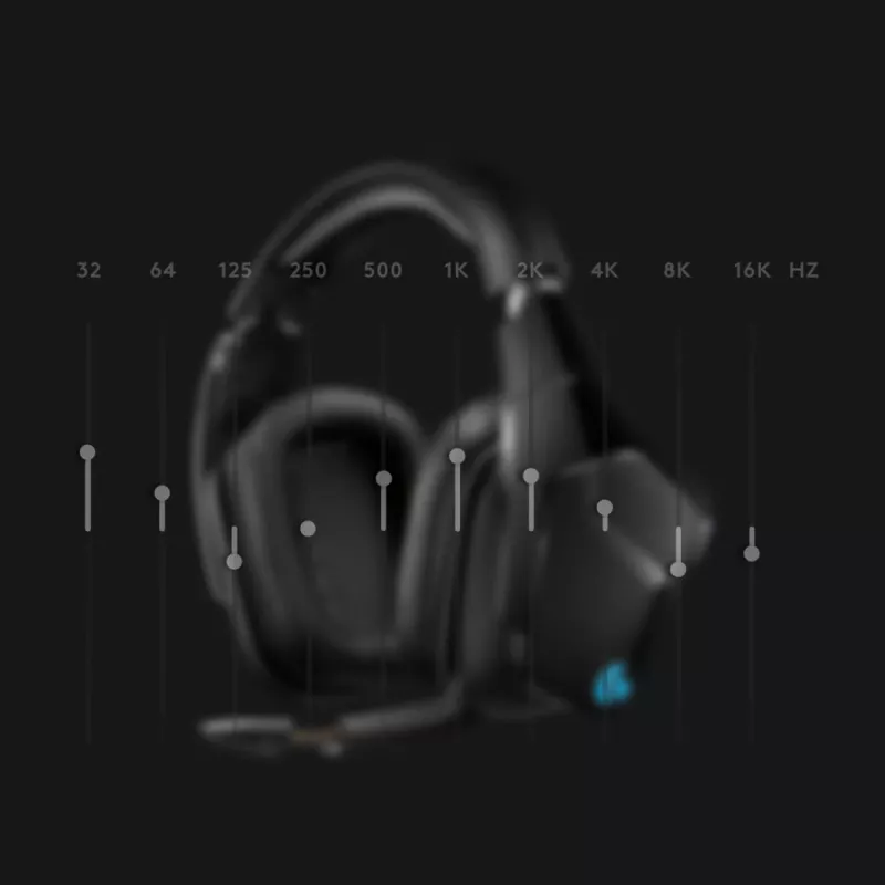 LOGITECH G935 Wireless 7.1 Surround Sound Lightsync Gaming-Headset – 2,4 GHz