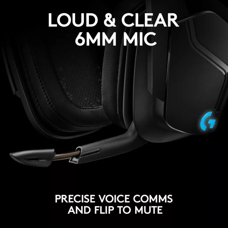 LOGITECH G935 Wireless 7.1 Surround Sound Lightsync Gaming-Headset – 2,4 GHz