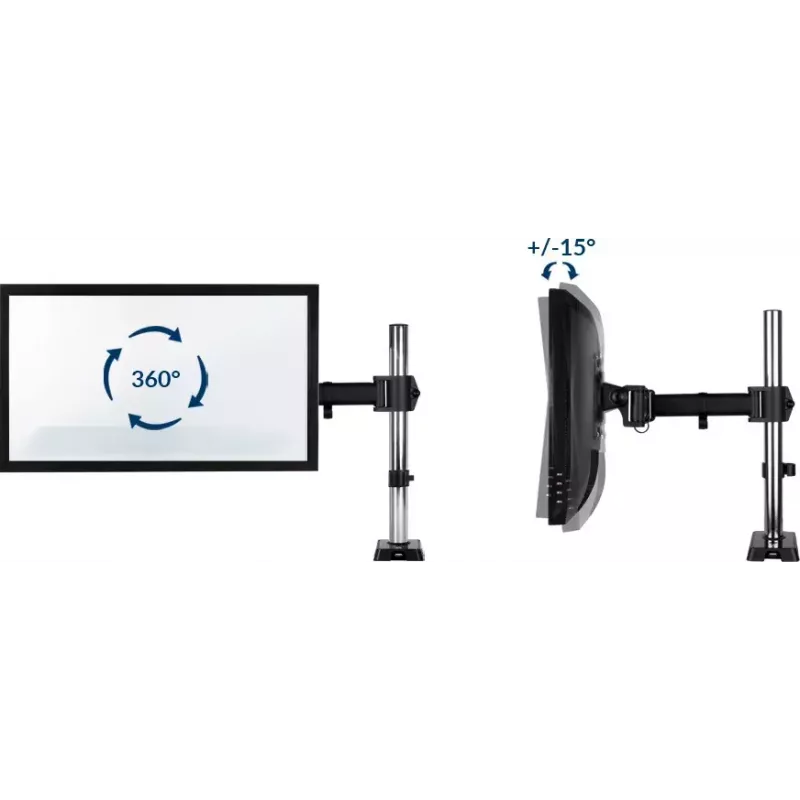 ARCTIC Z1 (Gen 3) - Monitorarm zur Tischmontage mit USB-Hub
