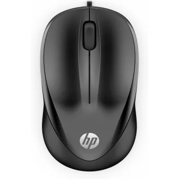 HP Kabelmaus 1000, beidhändig, USB Typ-A, 1200 DPI, Schwarz