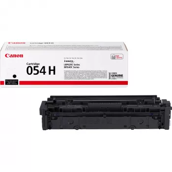 Canon 054 H Tonerkartusche mit hoher Reichweite, Schwarz