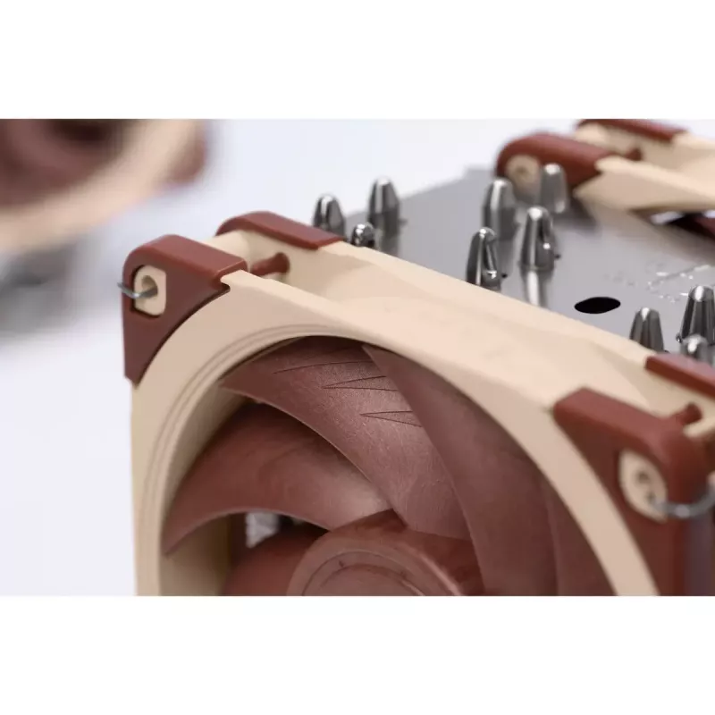 CPU-Kühler Noctua NH-U12A 120 mm, Dual-Lüfter, Kupferboden, Aluminiumkühler, PWM, für mehrere Intel/AMD-Sockel