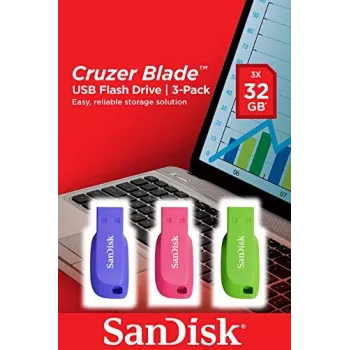 USB-Flash-Laufwerk SanDisk 32 GB USB Typ-A 2.0 Cruzer Blade