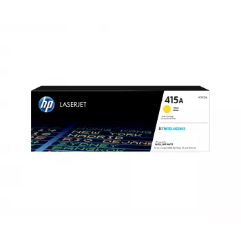 HP 415A Gelb Original LaserJet Tonerkartusche, 2100 Seiten, Gelb, 1 Stk.