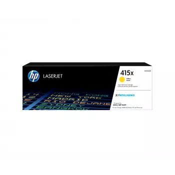 HP 415X High Yield Gelb Original LaserJet Tonerkartusche, 6000 Seiten, Gelb, 1 Stk.