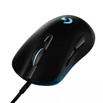 LOGITECH G403 Hero Gaming-Maus USB Schwarz EWR2