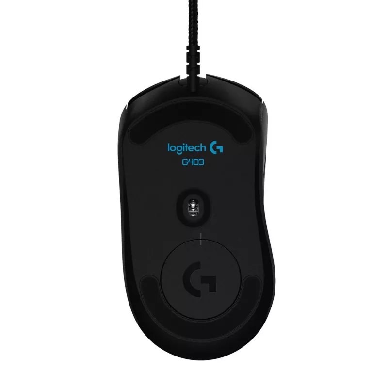 LOGITECH G403 Hero Gaming-Maus USB Schwarz EWR2