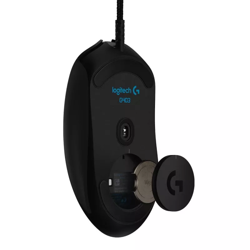 LOGITECH G403 Hero Gaming-Maus USB Schwarz EWR2