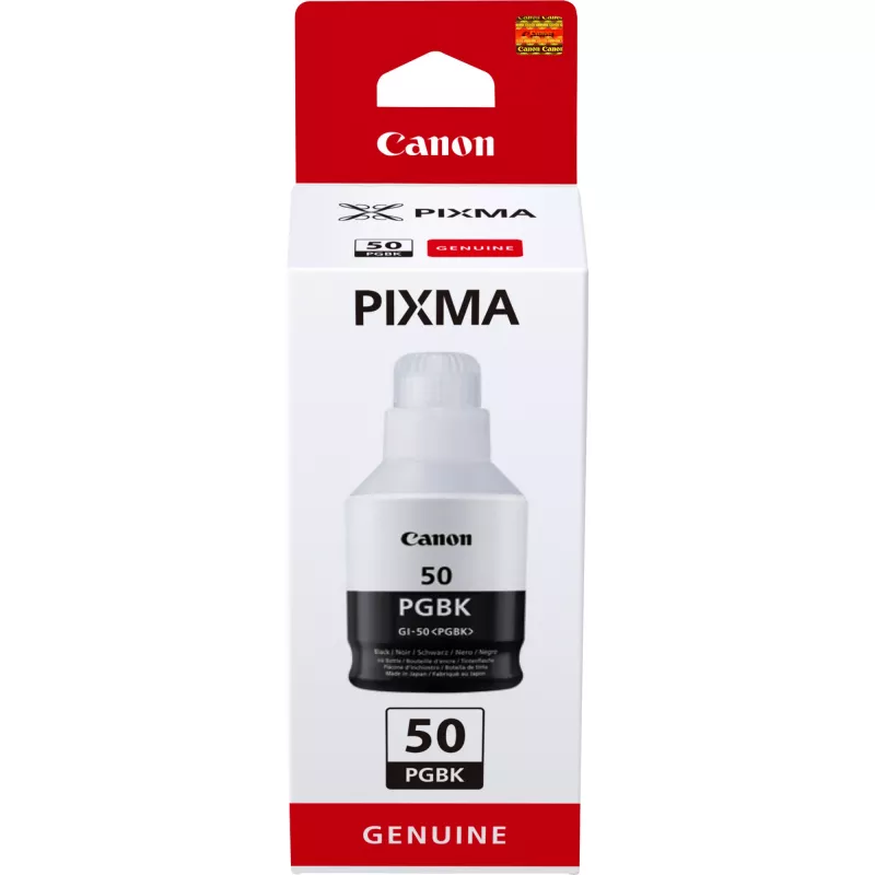 Canon GI-50 PGBK, Hohe Kapazität, Tintenflasche, Schwarz