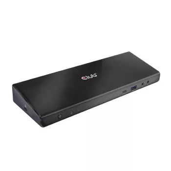CLUB3D CSV-1562 ist eine USB3.2 Gen1 Type-C Universal Triple 4K30Hz Lade-Dockingstation und DisplayLink® zertifiziert. Die universelle Lade-Dockingstation