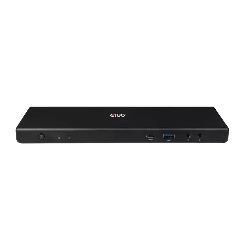 CLUB3D CSV-1562 ist eine USB3.2 Gen1 Type-C Universal Triple 4K30Hz Lade-Dockingstation und DisplayLink® zertifiziert. Die universelle Lade-Dockingstation