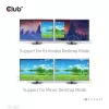 CLUB3D CSV-1562 ist eine USB3.2 Gen1 Type-C Universal Triple 4K30Hz Lade-Dockingstation und DisplayLink® zertifiziert. Die universelle Lade-Dockingstation