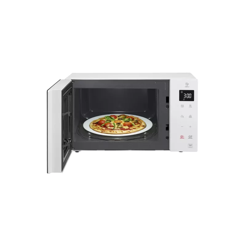 LG MS 23 NECBW Schwarz, Weiß Solo-Mikrowelle Über dem Herd 23 L 1000 W