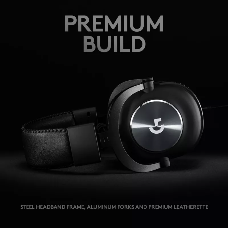 LOGITECH G Pro X Gaming-Headset - 3,5 mm - Schwarz
