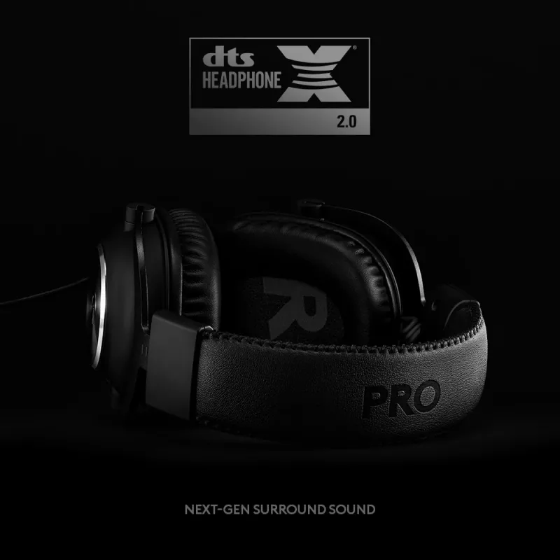 LOGITECH G Pro X Gaming-Headset - 3,5 mm - Schwarz
