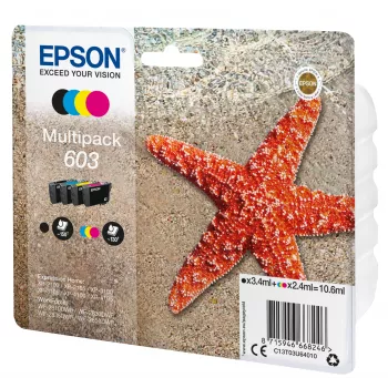 Epson C13T03U64010 Tintenpatrone 1 Stk. Original Standardreichweite Schwarz, Cyan, Magenta, Gelb