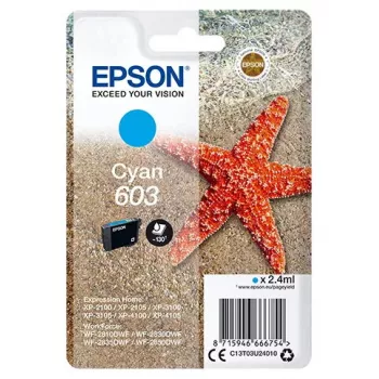Epson C13T03U24010 Tintenpatrone 1 St. Original Standardreichweite Cyan