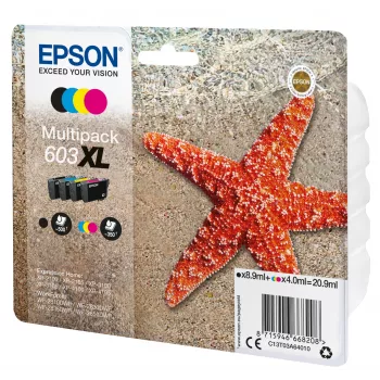 Epson C13T03A64010 Tintenpatrone 1 Stk. Original mit hoher (XL) Reichweite Schwarz, Cyan, Magenta, Gelb