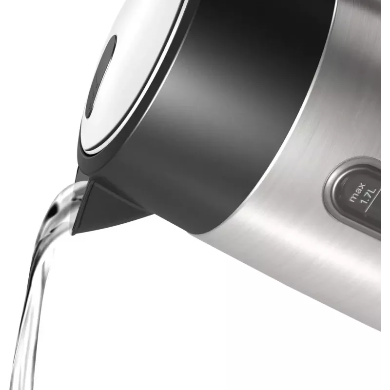 Bosch TWK4P440 Wasserkocher 1.7 L 2400 W Schwarz, Edelstahl
