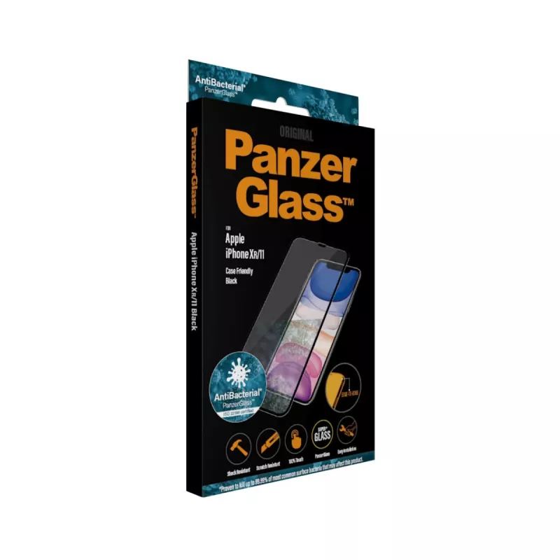 PanzerGlass Displayschutzfolie Apple iPhone 11 XR Edge-to-Edge