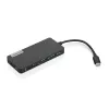 Lenovo GX90T77924 Dockingstation — USB-C-Hub mit HDMI 1.4, 2×USB-A 3.2 Gen1, USB‑2.0, microSD-Kartenleser, grau