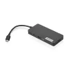 Lenovo GX90T77924 Dockingstation — USB-C-Hub mit HDMI 1.4, 2×USB-A 3.2 Gen1, USB‑2.0, microSD-Kartenleser, grau