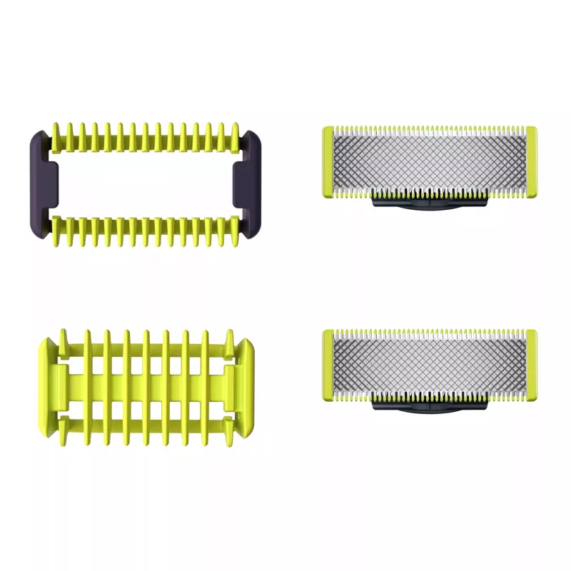 Rasierklinge Philips Norelco OneBlade QP620/50 Ersatzklingen, Schwarz, 2er-Pack