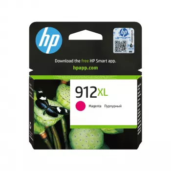 HP 912XL Original Tintenpatrone mit hoher Reichweite, Magenta