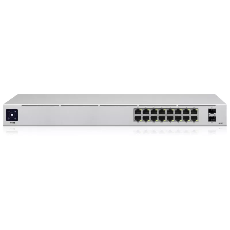 UBIQUITI NETWORKS UniFi Switch 16 Gigabit Ethernet Ports inklusive 8x 802.3at PoE+ Ports