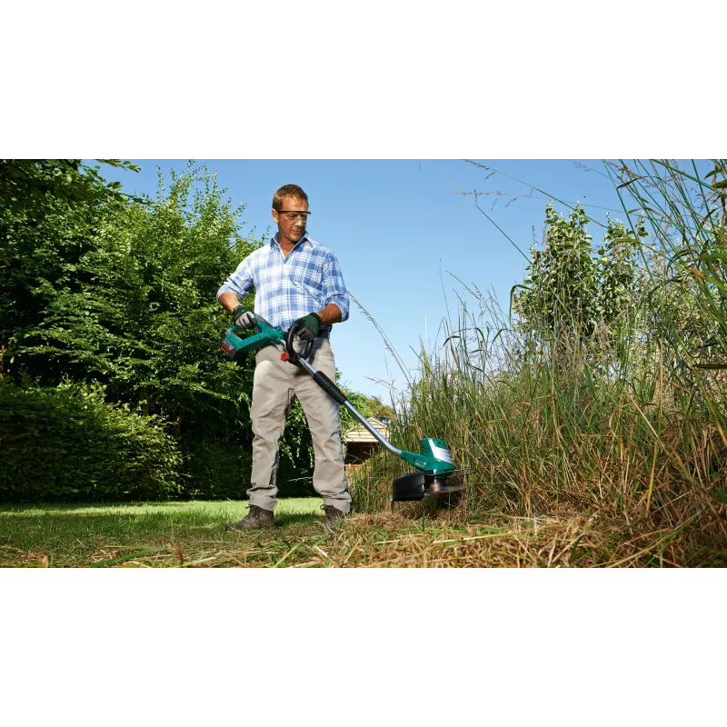 Bosch AdvancedGrassCut 36 Akku-Rasentrimmer Baretool, Fadentrimmer, 30 cm, Nylonfaden, D-Griff, 1,6 mm, 6 m