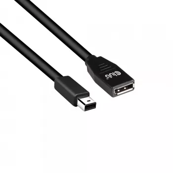 CLUB3D Mini DisplayPort auf DisplayPort 1.4 Verlängerungskabel 8K60Hz DSC1.2 HBR3 HDR M/F 1m/3,28 ft