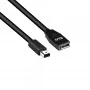 CLUB3D Mini DisplayPort auf DisplayPort 1.4 Verlängerungskabel 8K60Hz DSC1.2 HBR3 HDR M/F 1m/3,28 ft