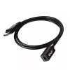 CLUB3D Mini DisplayPort 1.4 auf DisplayPort Verlängerungskabel 8K60Hz DSC 1.2 HBR3 HDR bidirektional F/M 1m/3,28ft