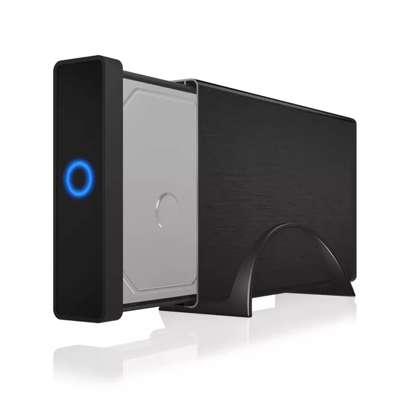 ICY BOX IB-377U3 HDD-Gehäuse Schwarz 3,5 Zoll