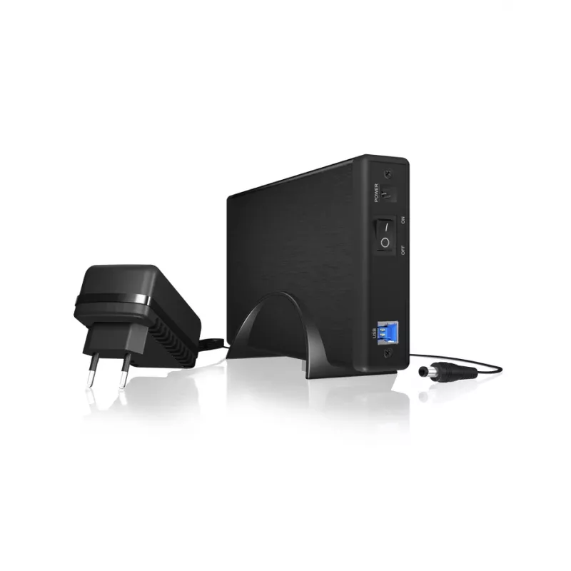 ICY BOX IB-377U3 HDD-Gehäuse Schwarz 3,5 Zoll