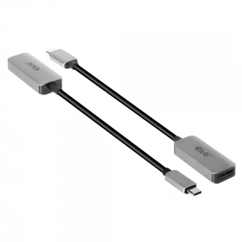 CLUB3D USB Type C zu DisplayPort 1.4 8K60Hz HBR3 Aktivadapter