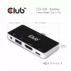 CLUB3D USB Type C 4-in-1 Hub auf HDMI™ 4K60Hz USB Type C PD / USB Type A / Audioanschluss