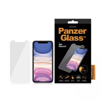 PanzerGlass ® Displayschutzfolie iPhone 11 | XR | Standard Fit