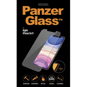 PanzerGlass ® Displayschutzfolie iPhone 11 | XR | Standard Fit