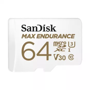 WESTERN DIGITAL SanDisk 64 GB Max Endurance microSDXC 30.000 Std.